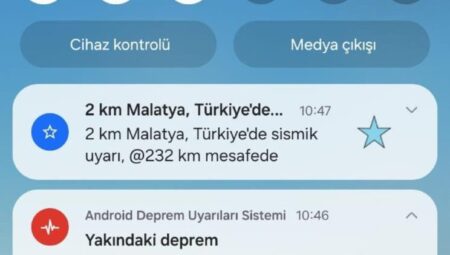 Android Deprem Uyarı Sistemi Nasıl Açılır?